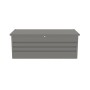 Zahradní box G21 Denver 560 L, metalický šedý plechový