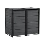 Zahradní box Keter Hide Away na popelnice 240 l šedý