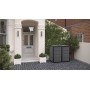 Zahradní box Keter Hide Away na popelnice 2 x 240 l šedý