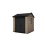 Zahradní domek Keter Apex 7,5 x 7 Ashwood, s podlahou