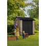 Zahradní domek Keter Apex 7,5 x 7 Ashwood, s podlahou