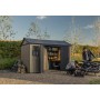 Zahradní domek Keter Apex 7,5 x 11 Ashwood, s podlahou