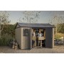 Zahradní domek Keter Apex 7,5 x 11 Ashwood, s podlahou