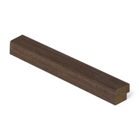 Zakončovací lišta G21 pro akustický panel, tmavý ořech