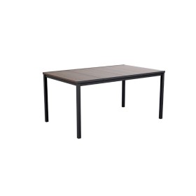 Zahradní stůl Keter Porto 160 walnut black steel