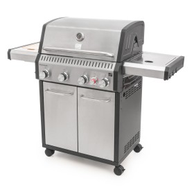 Plynový gril G21 Alabama Silver BBQ Premium Line, 5 hořáků + zdarma redukční ventil