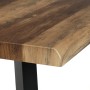 Jídelní stůl 160x90cm, mdf, old wood, HT-F4516 OLW