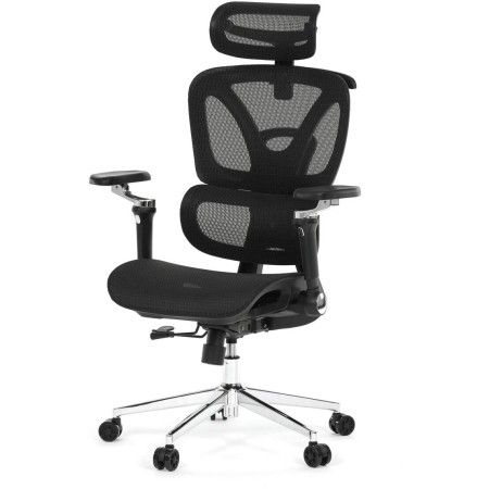 Kancelářská židle, synchronní mechanismus, černá síťovina, KA-B2361 BK