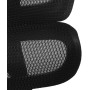 Kancelářská židle, synchronní mechanismus, černá síťovina, KA-B2361 BK