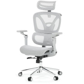 Kancelářská židle, synchronní mechanismus, šedá síťovina, KA-B2361 GREY