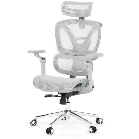 Kancelářská židle, synchronní mechanismus, šedá síťovina, KA-B2361 GREY