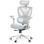 Kancelářská židle, synchronní mechanismus, šedá síťovina, KA-B2361 GREY