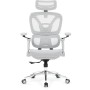 Kancelářská židle, synchronní mechanismus, šedá síťovina, KA-B2361 GREY