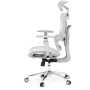 Kancelářská židle, synchronní mechanismus, šedá síťovina, KA-B2361 GREY