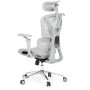 Kancelářská židle, synchronní mechanismus, šedá síťovina, KA-B2361 GREY