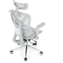 Kancelářská židle, synchronní mechanismus, šedá síťovina, KA-B2361 GREY