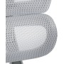 Kancelářská židle, synchronní mechanismus, šedá síťovina, KA-B2361 GREY