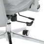 Kancelářská židle, synchronní mechanismus, šedá síťovina, KA-B2361 GREY