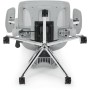 Kancelářská židle, synchronní mechanismus, šedá síťovina, KA-B2361 GREY