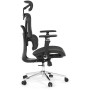 Kancelářská židle, synchronní mechanismus, černá síťovina, KA-B2363 BK