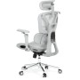Kancelářská židle, synchronní mechanismus, šedá síťovina, KA-B2363 GREY