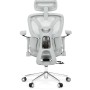 Kancelářská židle, synchronní mechanismus, šedá síťovina, KA-B2363 GREY
