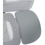 Kancelářská židle, synchronní mechanismus, šedá síťovina, KA-B2363 GREY