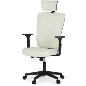 Kancelářská židle, houpací mechanismus, béžová látka, KA-W3137 BG