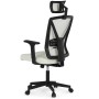 Kancelářská židle, houpací mechanismus, béžová látka, KA-W3137 BG