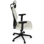 Kancelářská židle, houpací mechanismus, béžová látka, KA-W3137 BG