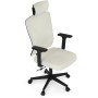 Kancelářská židle, houpací mechanismus, béžová látka, KA-W3137 BG