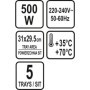 Sušička potravin 5 pater 420-500W