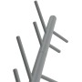 Věšák, kov, šedá, 80001-44 GREY