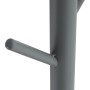 Věšák, kov, šedá, 80001-44 GREY