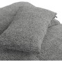 Rozkládací křeslo, šedá, látka, ASB-C3210 GREY2