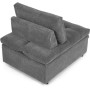 Rozkládací křeslo, šedá, látka, ASB-C3410 GREY2