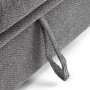 Rozkládací křeslo, šedá, látka, ASB-C3410 GREY2