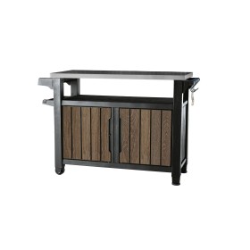 Grilovací stolek Keter UNITY XL 207 l Walnut