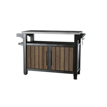 Grilovací stolek Keter UNITY XL 207 l Walnut