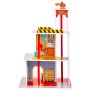 Aga4Kids Hrací dřevěný set Požární stanice