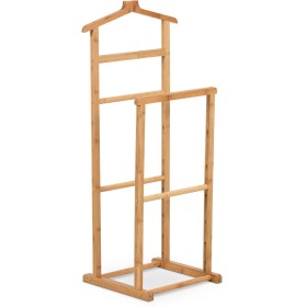 Němý sluha, výška 103 cm, masiv bambus, přírodní odstín, nosnost 5 kg