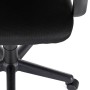 Kancelářská židle, potah černá ekokůže a síťovina MESH, houpací mechanismus