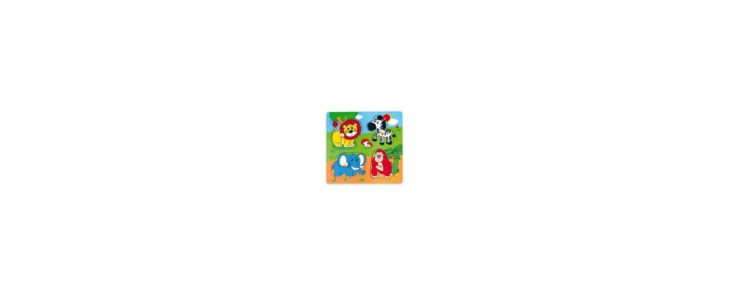 Dřevěné puzzle, vkládačky
